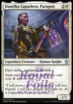 Danitha Capashen, Paragon 1x FOIL DOM MTG Dominaria Uncommon MINT white - Image 1