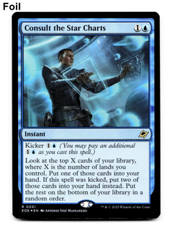 Consult the Star Charts - FOIL - [Edge of Eternities] MTG Magic NM/M 💧 - Image 1