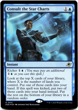 Consult the Star Charts - FOIL - [Edge of Eternities] MTG Magic NM/M 💧 - Image 3