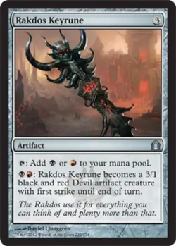 Rakdos Keyrune - Light Play MTG Return to Ravnica - Image 1