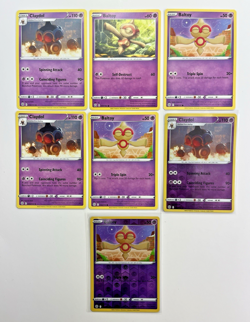 Pokemon TCG Lot Of 7 Baltoy Claydol Reverse Holo Common - Image 1