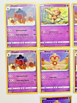 Pokemon TCG Lot Of 7 Baltoy Claydol Reverse Holo Common - Image 3