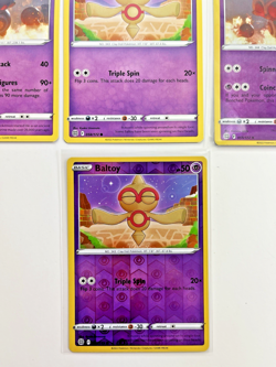 Pokemon TCG Lot Of 7 Baltoy Claydol Reverse Holo Common - Image 5