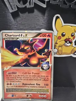 Pokemon TCG Charizard G Lv.X 143/147 Supreme Victors Holo 2009 - Image 1
