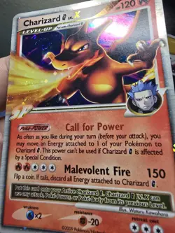 Pokemon TCG Charizard G Lv.X 143/147 Supreme Victors Holo 2009 - Image 3
