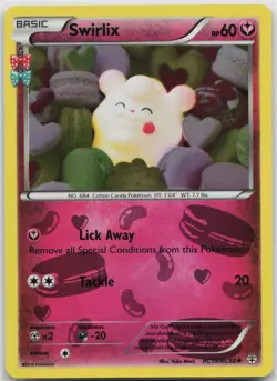 Swirlix Uncommon Generations: Radiant Collection RC19/RC32 Pokemon TCG - Image 1