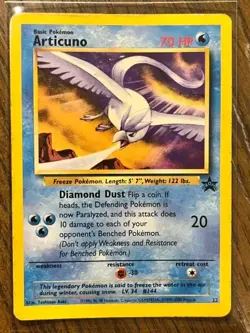 Articuno 22 - Black Star Promo - Pokemon 1st Movie - WOTC - LP - Image 1