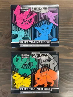 Pokemon Evolving Skies Elite Trainer Box Set of 2! Brand New SEALED *SEE PHOTOS* - Image 1