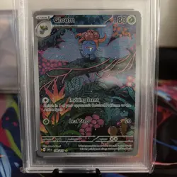 Pokemon Gloom 198/197 SV03: Obsidian Flames Holo PSA 9 Mint 2023 - Image 2