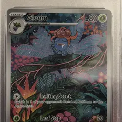 Pokemon Gloom 198/197 SV03: Obsidian Flames Holo PSA 9 Mint 2023 - Image 4