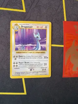 Pokemon TCG Dragonair 18/102 Shadowless Non Holo Rare Base Set WOTC 175💎LP💎 - Image 1