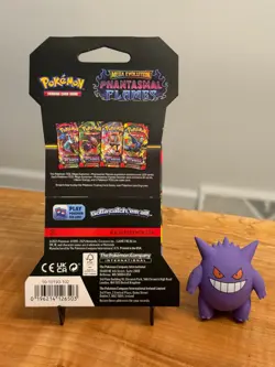 Sleeved Booster Pack - Pokemon TCG: ME02: Phantasmal Flames - Mega Gengar ex - Image 2