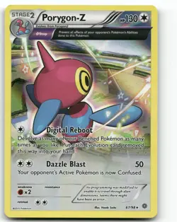PORYGON-Z 67/98 RARE HOLO ANCIENT ORIGINS POKEMON LIGHTLY PLAYED - Image 1