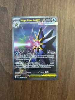 Mega Starmie ex Illustration Rare - Pokemon Perfect Order 118/088 - Image 1
