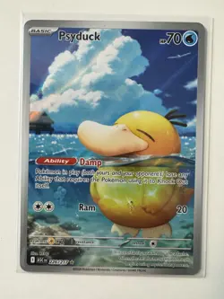 Pokemon Psyduck 226/217 Illustration Rare IR Ascended Heroes NM Pack Fresh - Image 1