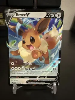 Eevee V - 108/159 - Crown Zenith Pokemon TCG Sword Shield Ultra Rare - NM - Image 1