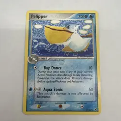 Pelipper 21/107 Pokemon Card TCG - EX Deoxys - Rare 70 HP Aqua Sonic - Image 1