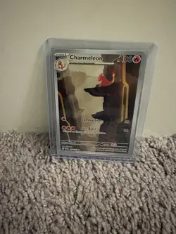 Full Art Chameleon Pokemon Card Illustration Rare - Image 1