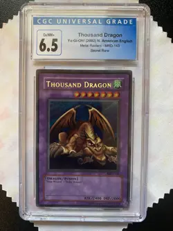 Thousand dragon MRD-143 metal raiders CGC grade 6.5 - Image 1