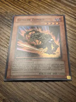 Goblin Zombie CRMS-ENSE2 Super Rare Yugioh Crimson Crisis Limited Edition NM - Image 2