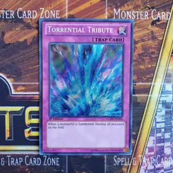 1x Torrential Tribute - Secret Rare - LCJW-EN294 - 1st Ed - LP - Image 1