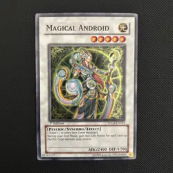 Konami Yu-Gi-Oh! Magical Android TDGS-EN043 1st Edition Super Rare Holo - Image 1