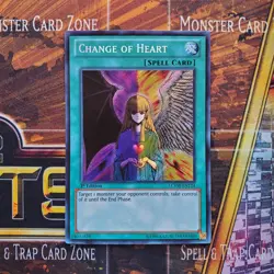 1x Change of Heart - Secret Rare - LCYW-EN124 - 1st Ed - LP - Image 1