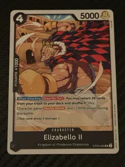 One Piece TCG / OP05-080 UC / Elizabello II / Lightly Played - Image 1
