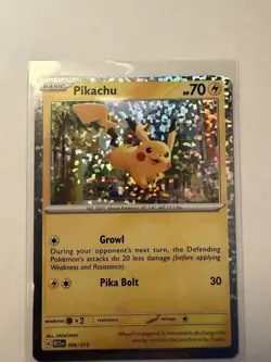 Pokemon Holo Lot 7 Cards 3x Pikachu McDonalds 2023 Cracked Ice Holo NM - Image 2