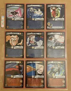 Dragon Ball Z Score CCG 99% Complete Unlimited Babidi Saga 127/128 cards No UR’s - Image 3