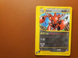 SCIZOR 32/147 Aquapolis E-SERIES NON-HOLO rare Pokemon TCG card NM - Image 1