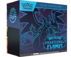 PRESALE - Pokemon Center Mega Evolution Phantasmal Flames ETB Elite Trainer Box - Image 1