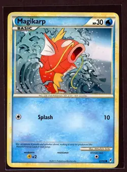 Magikarp Non-Holo 2011 Pokemon Card 61/95 Call of Legends Set EXCELLENT - Image 1