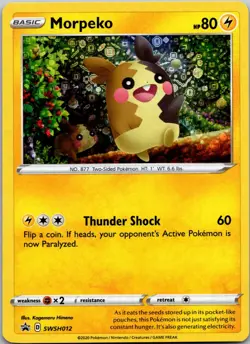 Morpeko - (General Mills Promo) Holo Promo Miscellaneous Cards & Products SWSH01 - Image 1