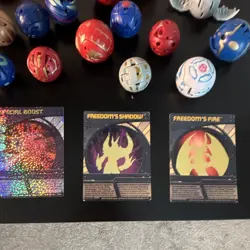 Bakugan Huge 100+ Piece Lot (2008-2011) Bakugan, Cards, Figures, Cases and Toys! - Image 5