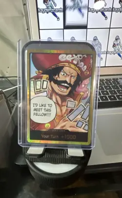 DON!! Card (Gol.D.Roger) (Gold) Carrying On His Will Foil - Image 1