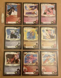 Dragon Ball Z Score CCG 95% Complete Unlimited Fusion Saga 123/129 Cards No UR’s - Image 3