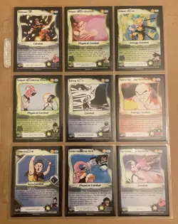 Dragon Ball Z Score CCG 95% Complete Unlimited Fusion Saga 123/129 Cards No UR’s - Image 4