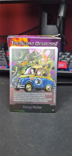 Energy Marker E-61 Dragon Ball Super Card Game Fusion World Manga Booster Silver - Image 1