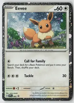 Eevee - 043 - SV: Scarlet & Violet Promo Cards Holo - PTCG - Image 1