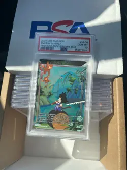 Bandai DBS Card Game Son Goku Energy Marker #M-09 Foil PSA Graded 2025 - Image 1