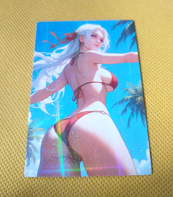 Edelgard Fire Emblem Anime Waifu ACG Goddess custom Holo Card - Image 1