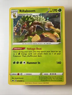 Rillaboom (Cosmos Holo) 014/202 - Miscellaneous Cards & Products Holo (NM) - Image 1