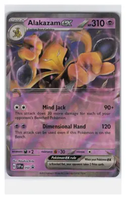 Alakazam ex - Holo Promo SV: Scarlet & Violet Promo Cards 050 NM - Image 1