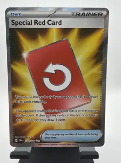 Special Red Card 113/086 Me04: Chaos Rising Holo - Image 1