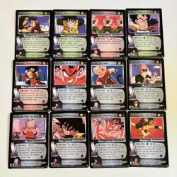 Dragon Ball Z Saiyan Saga Cards Partial Set, DBZ Score CCG - No UR or Foil Cards - Image 3