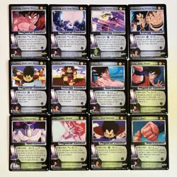Dragon Ball Z Saiyan Saga Cards Partial Set, DBZ Score CCG - No UR or Foil Cards - Image 4