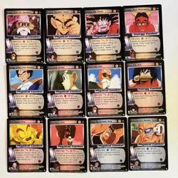 Dragon Ball Z Saiyan Saga Cards Partial Set, DBZ Score CCG - No UR or Foil Cards - Image 5