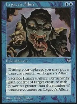 Legacy's Allure Light Play, English Magic the Gathering MTG Tempest - Image 1