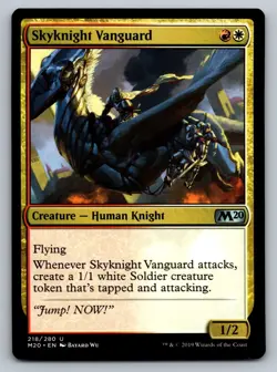 Skyknight Vanguard MTG Magic The Gathering U Core Set 2020 218 NM - Image 1